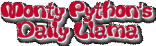 monty python�s daily llama